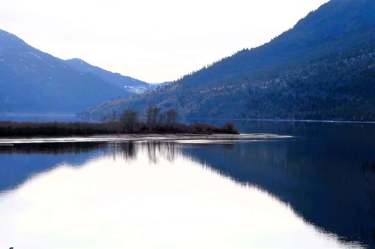 Fishing Nicola Lake in Merritt BC. Anglers dream destination offering twenty-six species that include, cutthroat trout, kokanee, rainbow, and chinook.