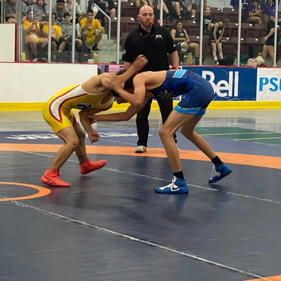 National Wrestling competition. Photo Matt Wycotte