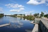 waterfront-trail-timmins-ontario-docks-mattigami-river